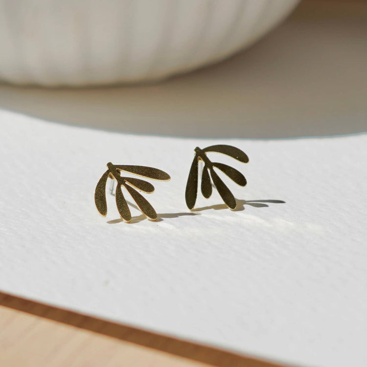 Botanical Collection | Little Leaf Studs | BT008