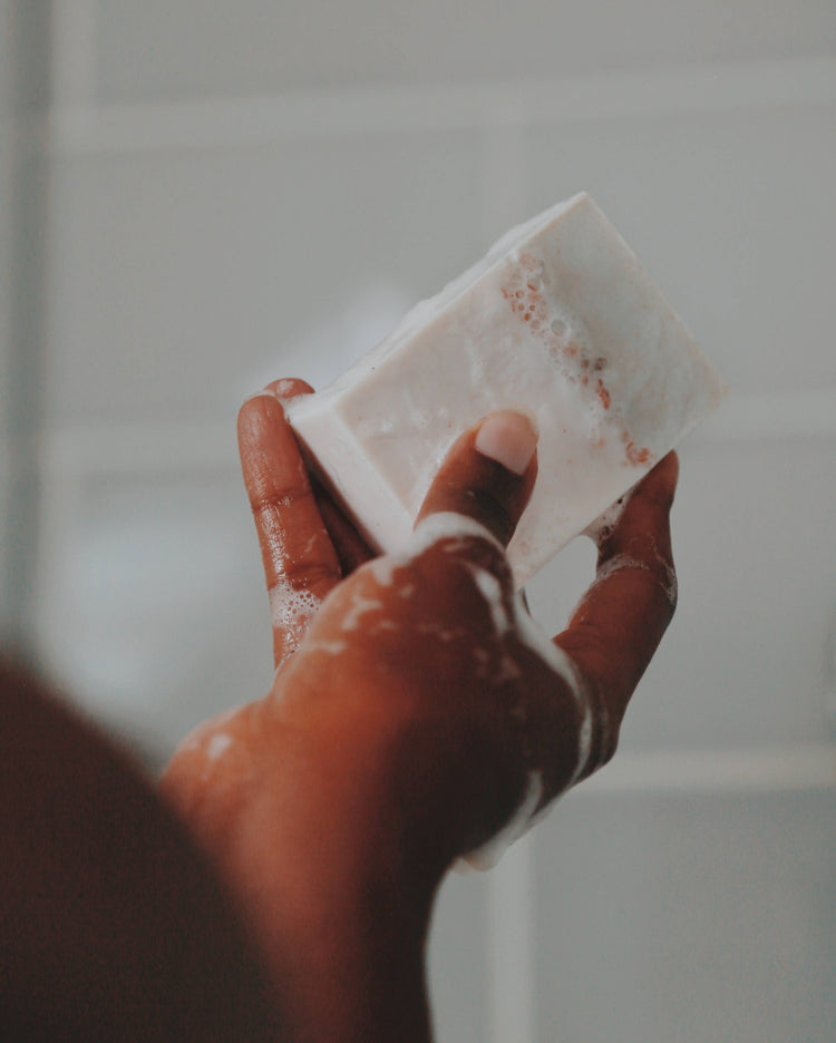 Salt Soap Bar | Mandarin | Handmade | Plastic-free | Unique