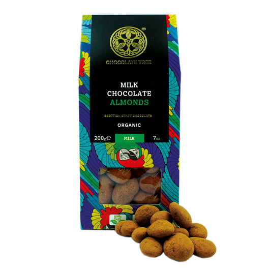 Organic Milk Chocolate Almonds