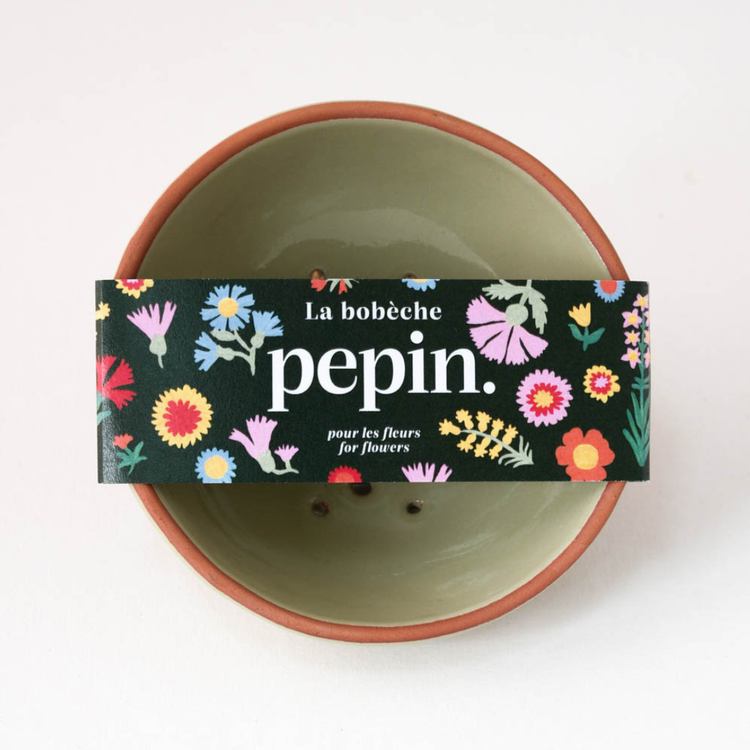 Pepin - Bobèche Flowers 🌸 - Sage green