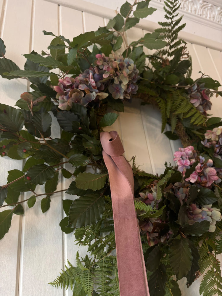 Bespoke autumnal wreath