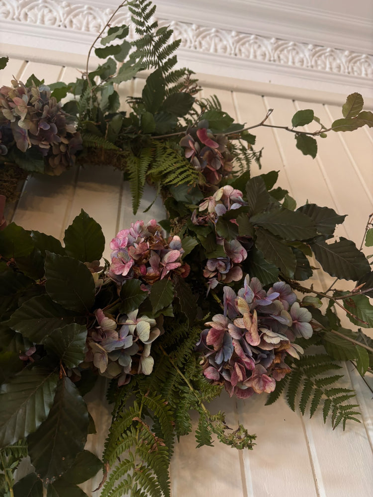 Bespoke autumnal wreath