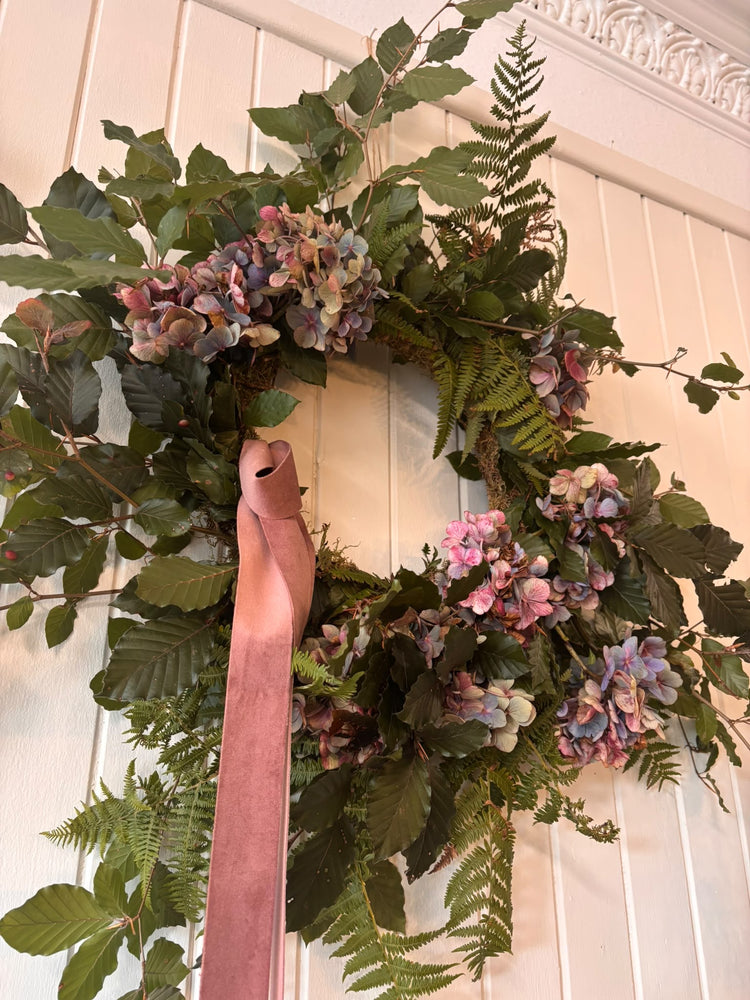 Bespoke autumnal wreath