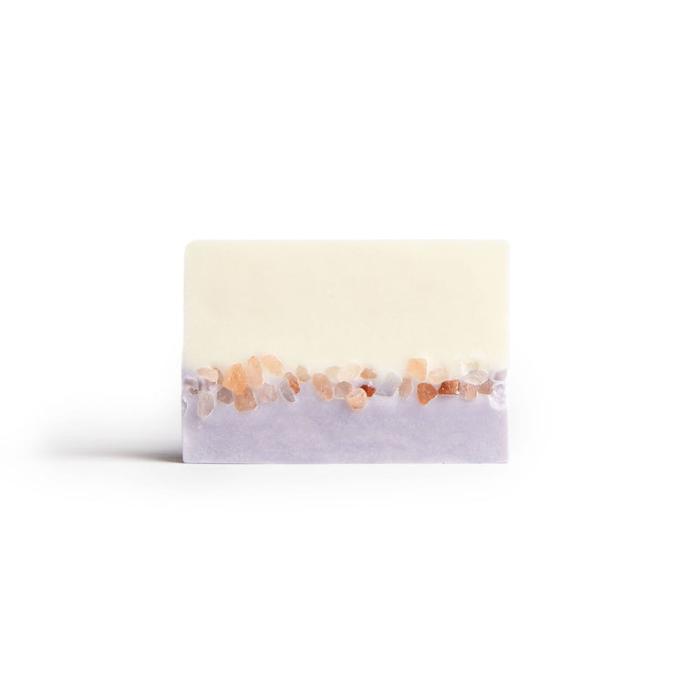 Salt Soap Bar | Lavender | Handmade | Plastic-free | Unique