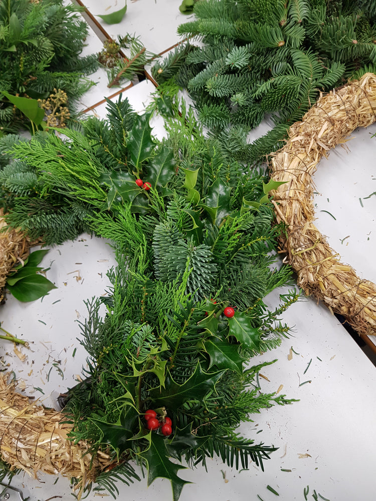 Seasonal Wreath Making Workshop - The Braeport Centre, Dunblane