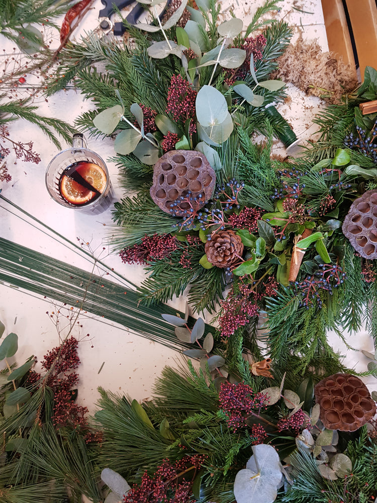 Seasonal Wreath Making Workshop - The Braeport Centre, Dunblane