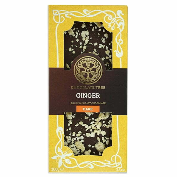 Ginger (Dark) - 100g Bar