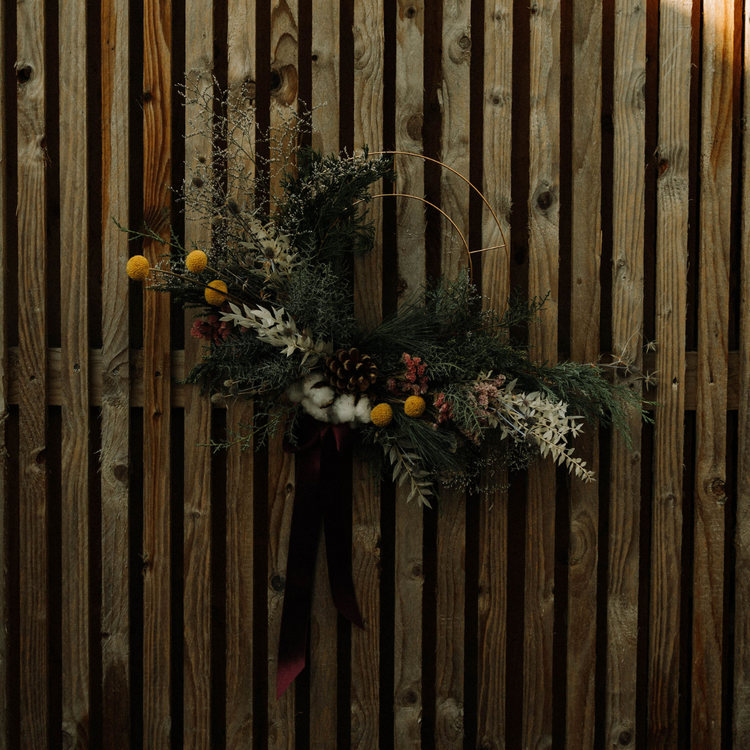 The Bespoke One - Festive Wreath Making Workshop at The Secret Garden