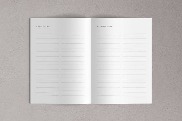 Gardener's Journal by Bloom