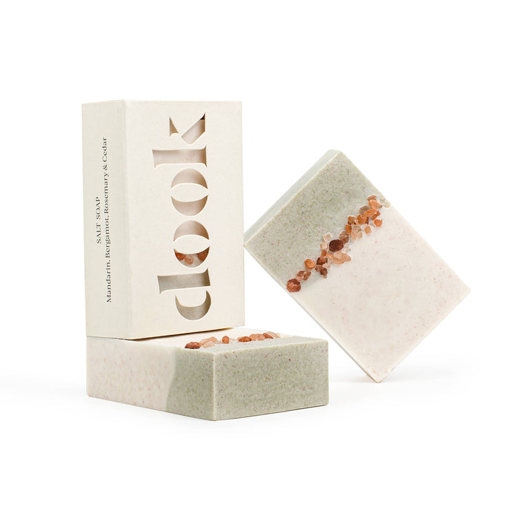 Salt Soap Bar | Mandarin | Handmade | Plastic-free | Unique