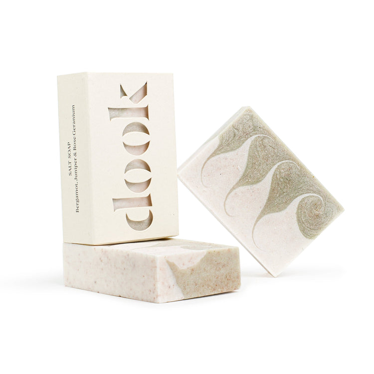 Salt Soap Bar | Bergamot | Handmade | Plastic-free | Unique