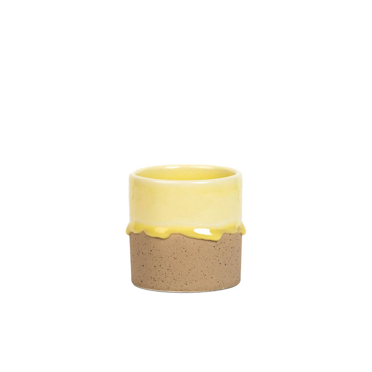 YOD&CO - Drip Ceramic Planter : Honey / Medium