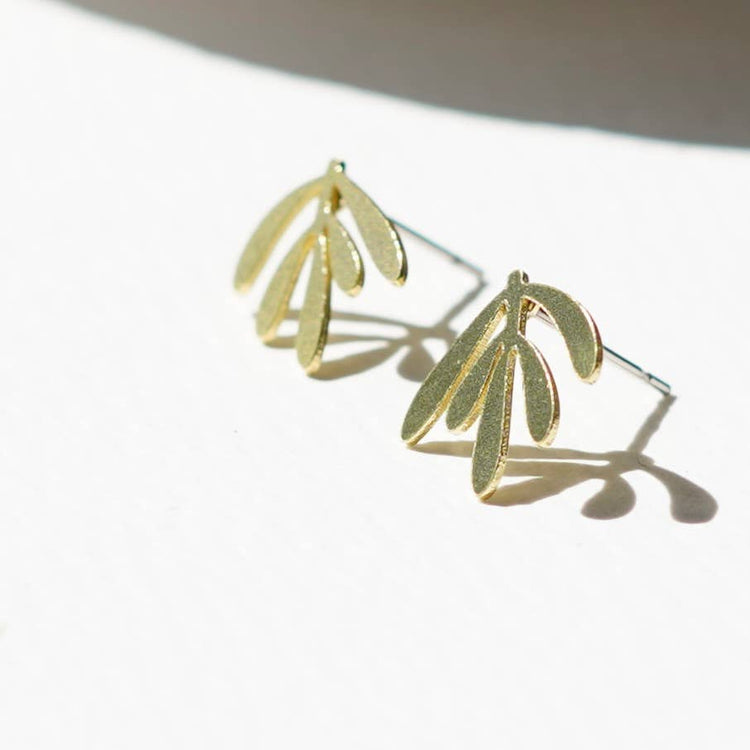 Botanical Collection | Little Leaf Studs | BT008