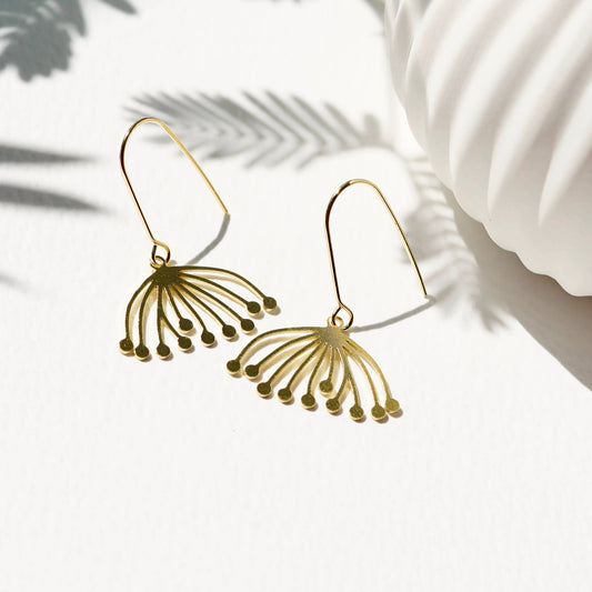 Botanical Collection - Small Dandelion Earrings BT011