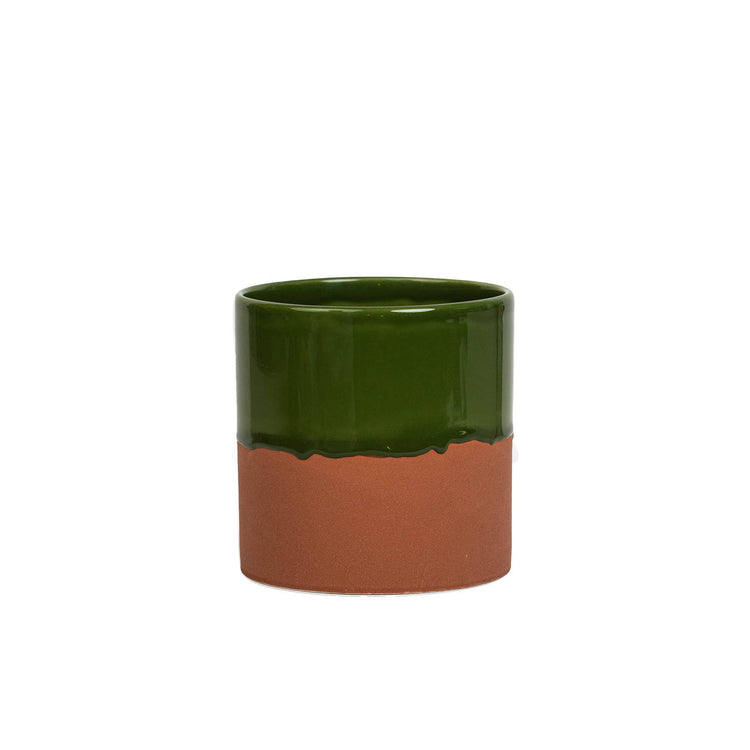 YOD&CO - Drip Ceramic Planter : Honey / Medium