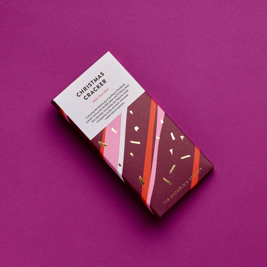 The Chocolate Society - Christmas Cracker Chocolate Bar
