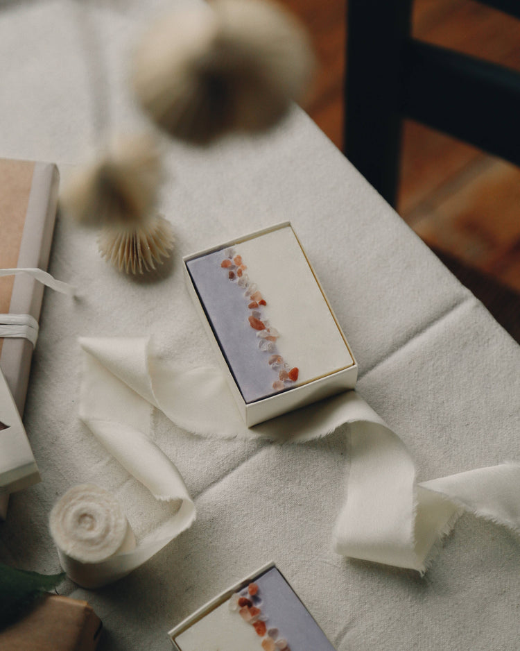 Salt Soap Bar | Lavender | Handmade | Plastic-free | Unique
