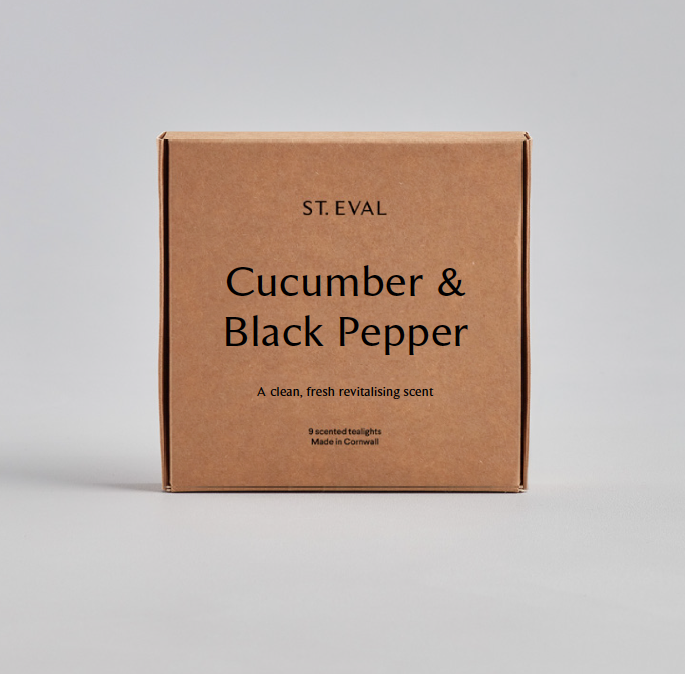 Tealight Cucumber and Black Pepper