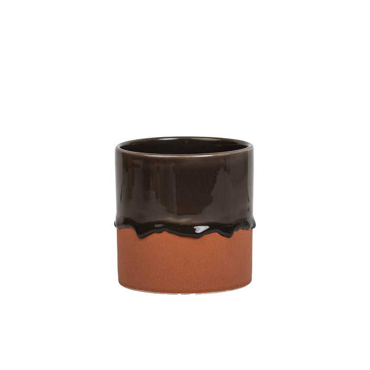 YOD&CO - Drip Ceramic Planter : Honey / Medium