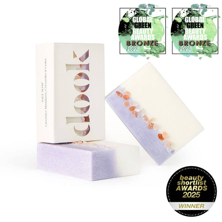 Salt Soap Bar | Lavender | Handmade | Plastic-free | Unique